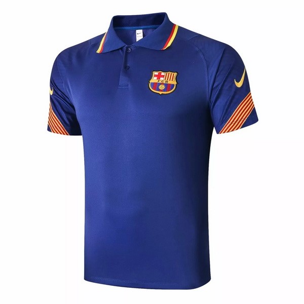 Polo Barcelona 2020/21 Azul Naranja